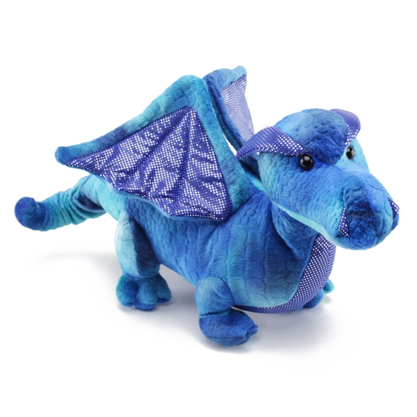 giant blue dragon stuffed animal